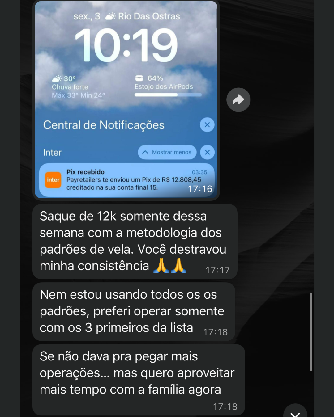 Depoimento Patricia M